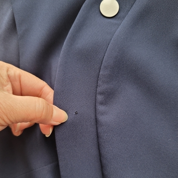 NWT MAGGY London Midi Sleeveless Dress Blue Size 2 - Picture 11 of 13